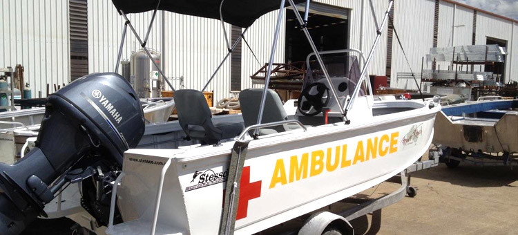 Medical Ambulance Boat